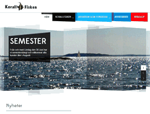 Tablet Screenshot of korallfisken.se